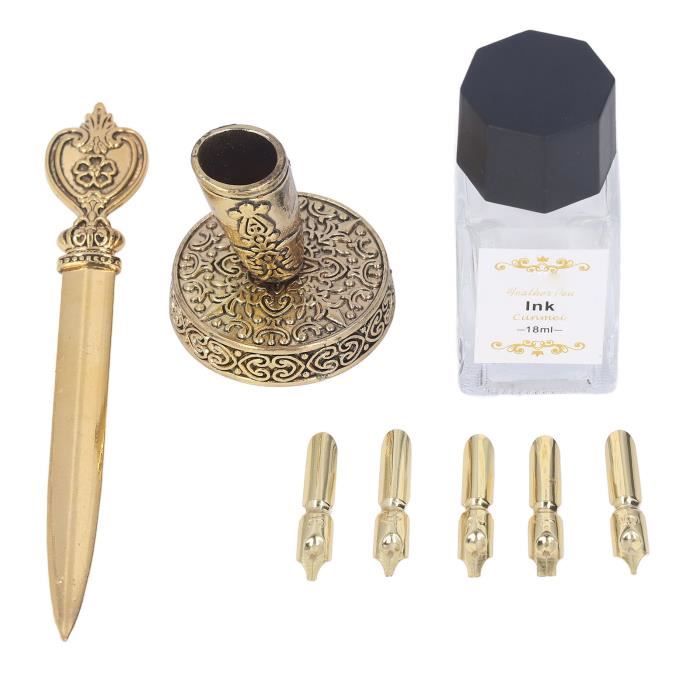 Stylo Plume Calligraphie Pointe Large – écriture Gothique – Neuf, Origine Chine