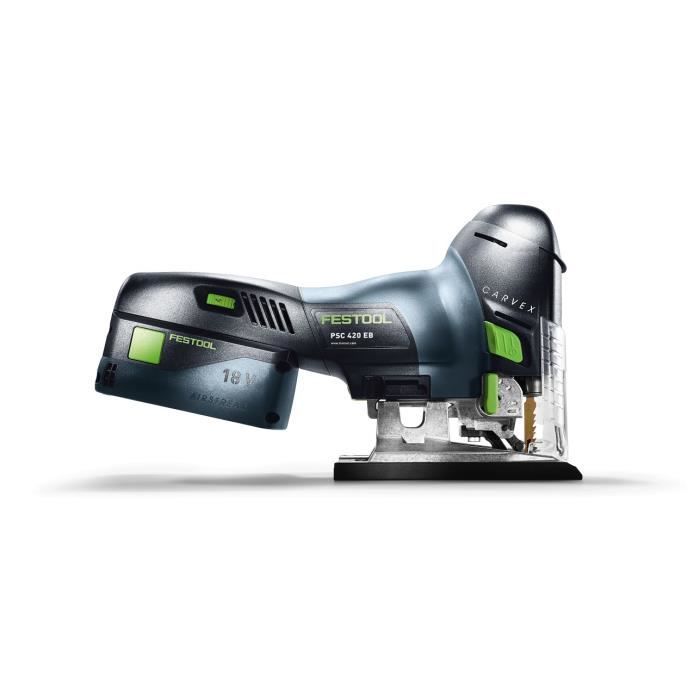 Scie Sauteuse Festool Carvex Psc 420 Li 18 Set Batteries 18v 5 2 Ah Chargeur Systainer D Accessoires 574717 Achat Vente Ponceuse Polisseuse Scie Sauteuse Festool Carvex Cdiscount