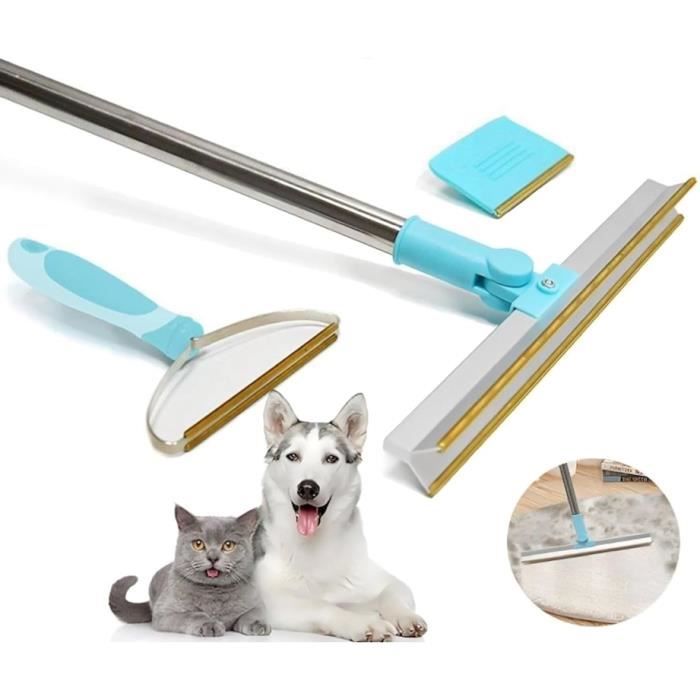 Comparer les prix de Balai Ramasse Poils - Roll on - Nettoyeur Efficace - Manche Long - Manche Court - Pour Chien et Chat