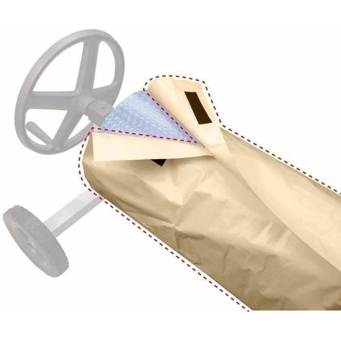 Housse De Protection Pour Enrouleur Solaire Piscine – Tissu Oxford 420D Imperméable | Taille 5,5 M | Protection Hiver Et été