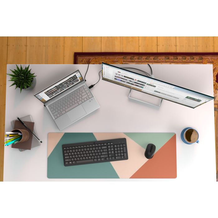 HP Ensemble Clavier Souris sans fil 330 - AZERTY Gris - vue 3