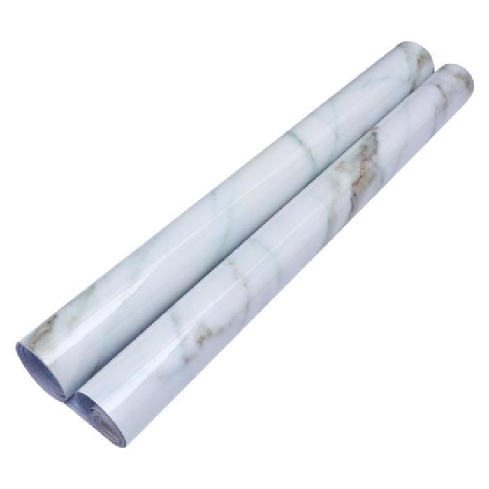 24 Autocollants Carrelage Marbre Brillant - Adhésifs Pour Cuisine & Salle De Bain, PVC Résistant