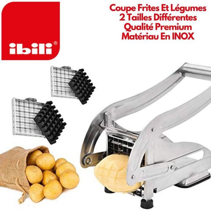Coupe-frites IBILI - Inox - Avec 2 grilles