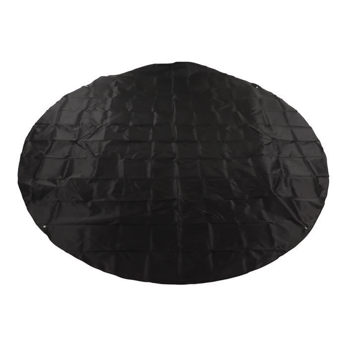 Bâche De Protection Pour Piscine Ronde Well2wellness – 90g/m² – Diamètre 5m – Avec 6 Coussinets D’Air
