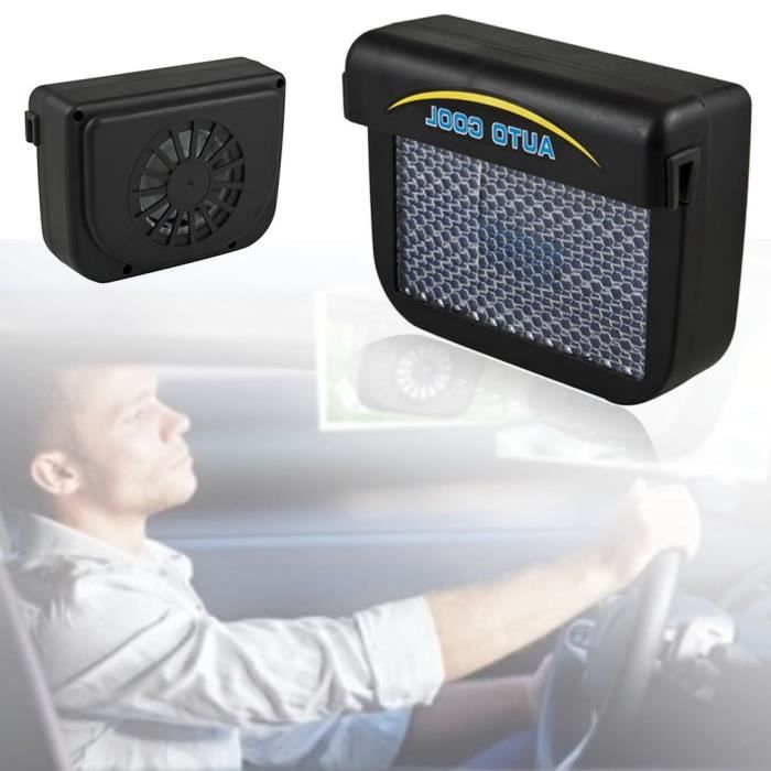 Refroidisseur de vitres pour voitures solaires Ventilateur ventilation automatique Radiateur à