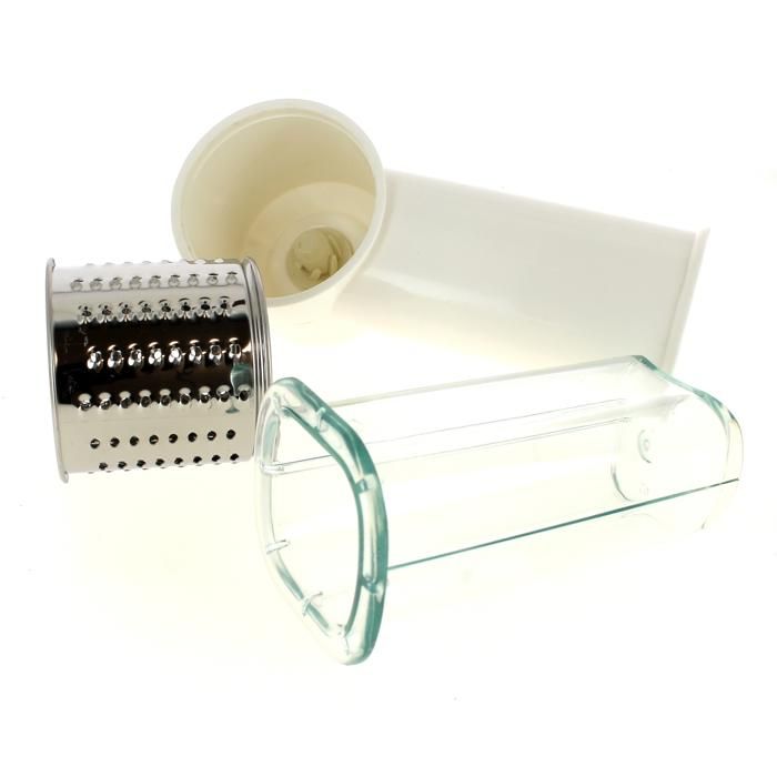 Boîtier Râpe Avec Poussoir Compatible Moulinex/Krups - Pièce Détachée Robot Ménager - 7