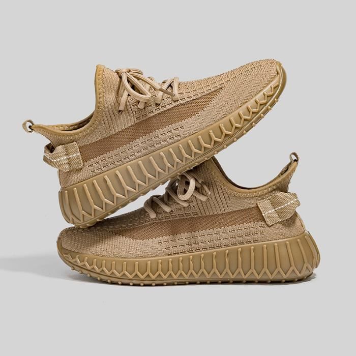 Chaussures De Sport Homme Pour Pieds Larges - Confortables, Respirantes - Pour Marche, Fitness, Loisirs - Avec Lacets