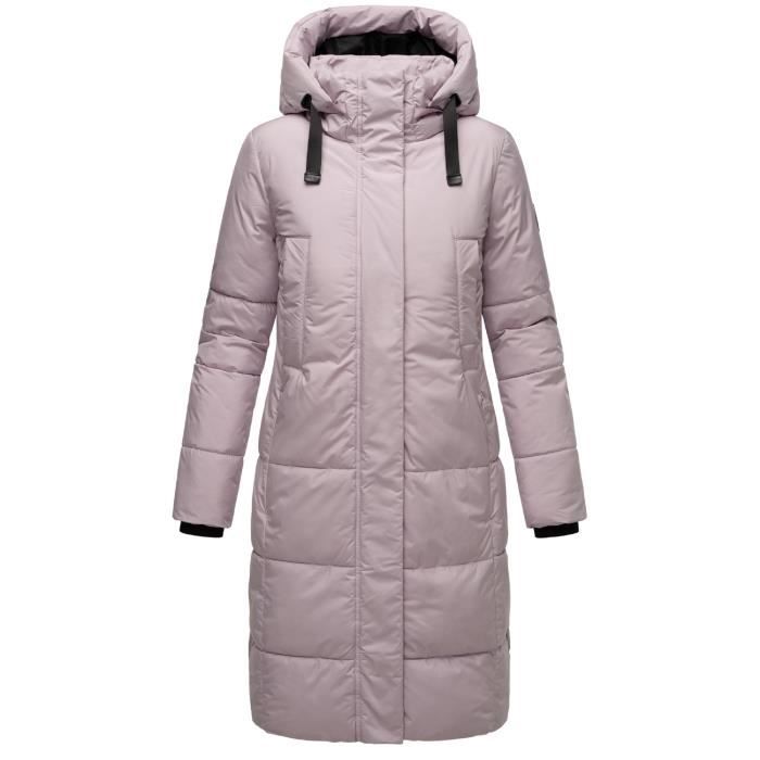 Manteau Parka Zara Femme Taille M - Doublure Fourrure, Capuche, Noir Et Blanc - Neuf Avec étiquette