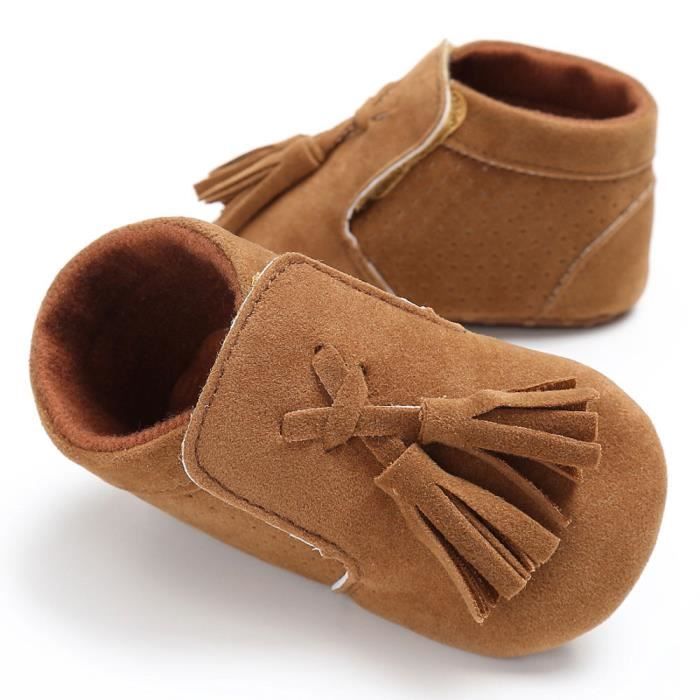 YloveM Bottes Hiver Bébé Garçon Fille - Chaussures Premier Pas Semelle Souple Antidérapante Chaudes
