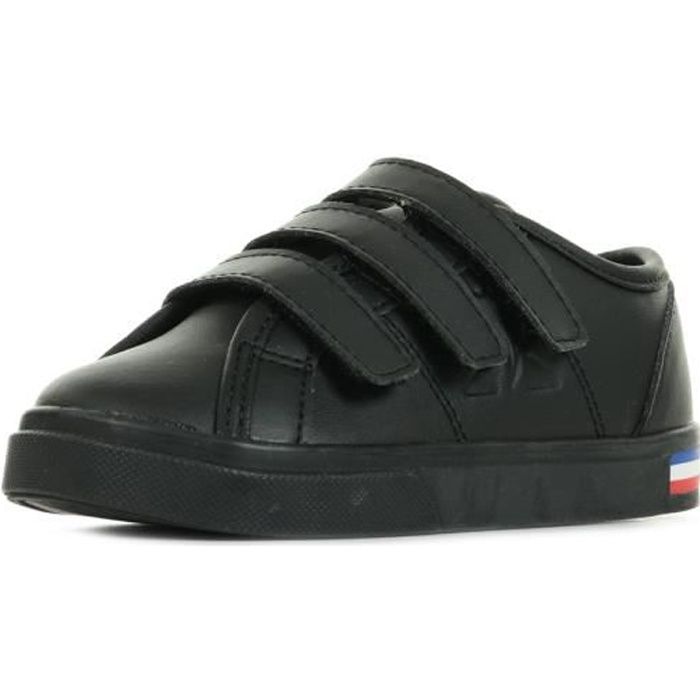 Le Coq Sportif Baskets - COQ SPORTIF - Verdon Inf Premium - Noir - Tige synthétique - Semelle en caoutchouc