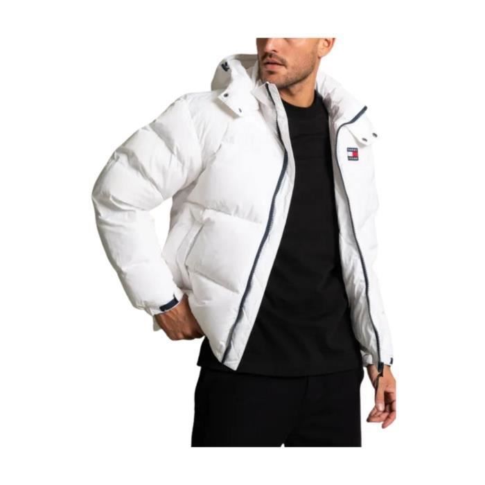 Xiso Ver Chemise de pêche décontractée à manches longues avec fermeture éclair pour homme Bleu marine et rayures blanches, Noir/blanc, Petit