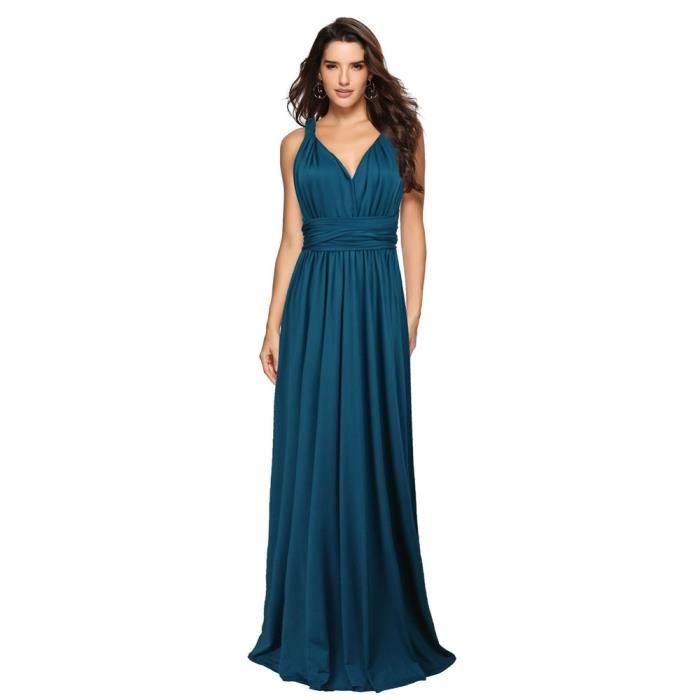 Robe Robe Infinity Longue de Style Boh me pour Demoiselle d