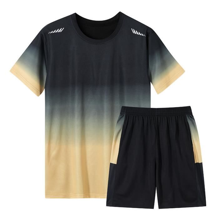 AZMINI Ensemble Sport Unisexe Ben.e_lli – Sweat à Capuche Léger + Jogging, Gym, Course, évacuation Humidité