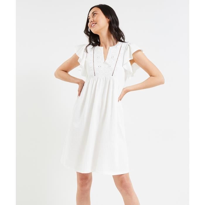 Robe blanche grain de malice outlet