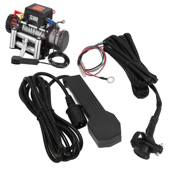 Télécommande Radio Treuil Électrique 12/24V - Kit 2 Télécommandes + Récepteur 434MHz