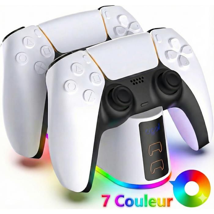 Support universel pour manette de jeu & casque 3-en-1, support de manette de jeu, organisateur de bureau gain de place, étagère de rangement pour casque pour les joueurs passionnés et les utilisateurs