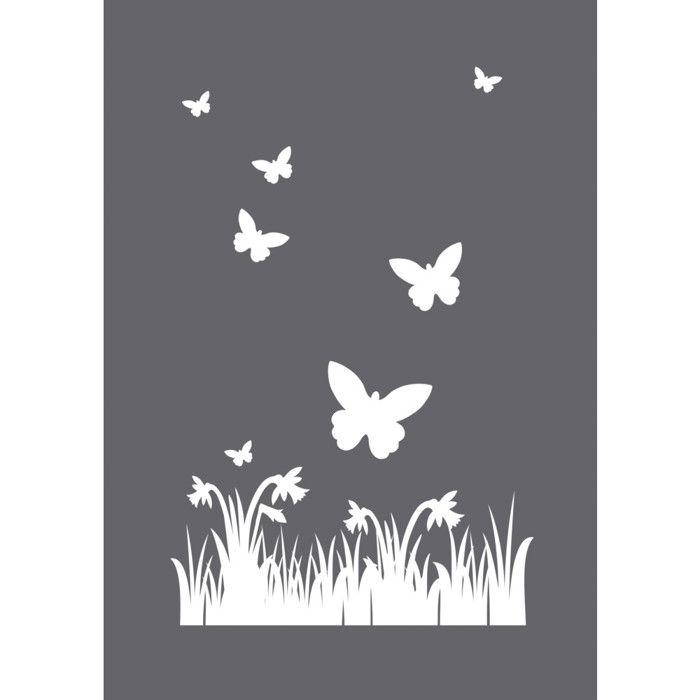 Rayher Pochoir De Sérigraphie Hibiscus | A5 Acheter Chez