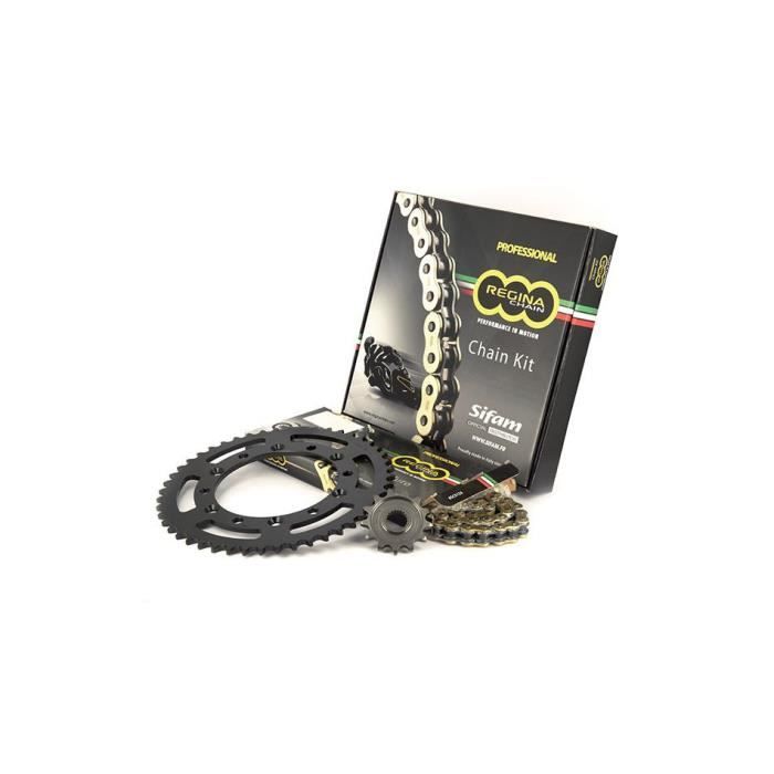 Kit chaine Afam 525 acier pour Honda CBR600RR 03-06