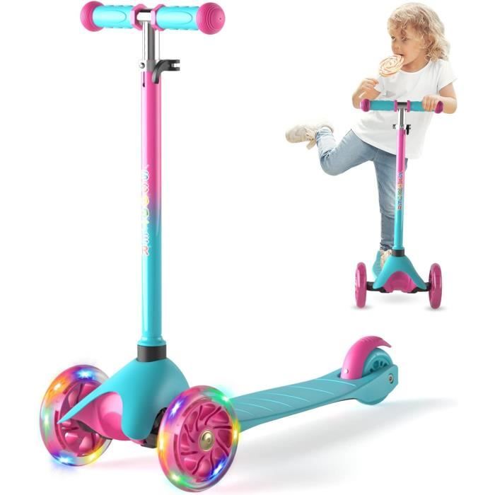 Trottinette Enfant Crivit Pliable à Partir De 8 Ans – Bleu Ou Rose