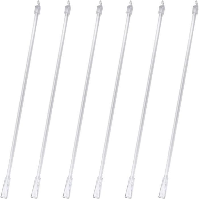 Lot De 6 Tiges D'Inclinaison Pour Store De Fenêtre De 30,5 Cm, Baguette