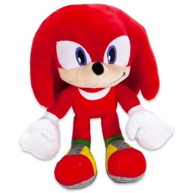 Peluche Sonic The Hedgehog Knuckles - 30 cm - Cdiscount Jeux - Jouets