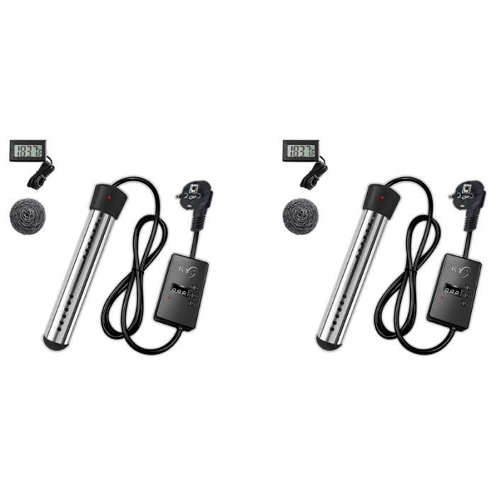 2500W Immersion Heater, Pool Heater Automatic Timer, Safe Pool