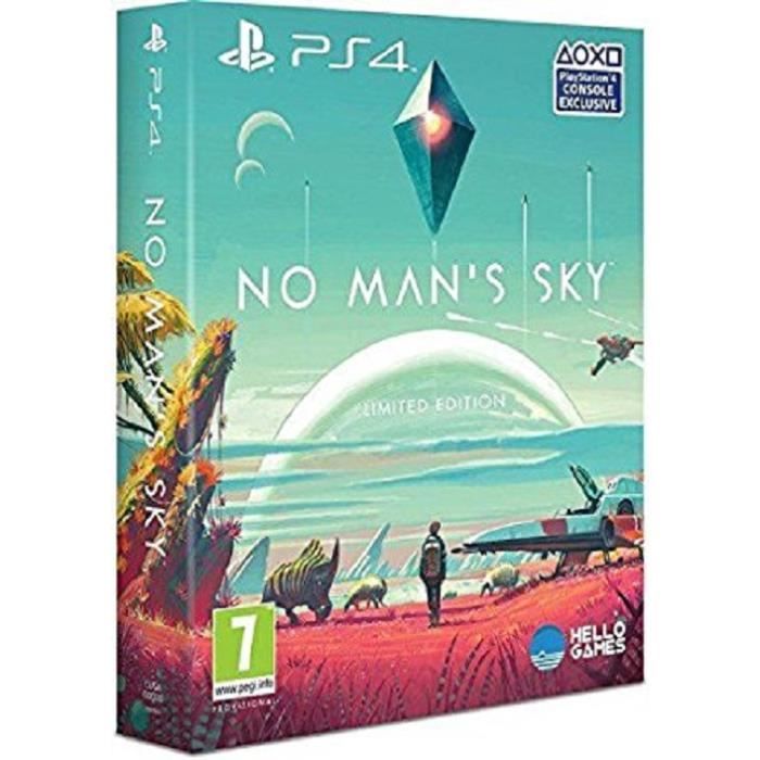 Sony Jeu PS4 - No Mans Sky - Édition Limitée - Steelbook - Artbook 48 Pages - Comics Inclus