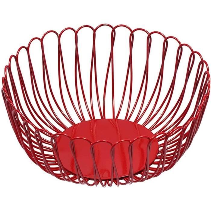 Corbeille à Fruits Dorée En Métal – Dimensions 28 X 42 Cm, Design élégant, Marque Alexandra House Living