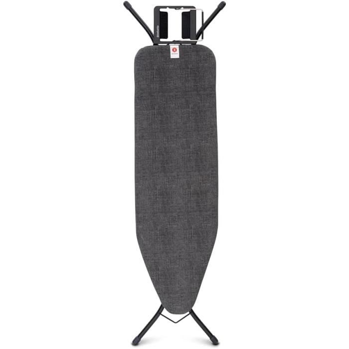 Planche à Repasser Vileda Diamond – Noir/Gris – Pliable 120x38cm – Taille M – Neuve