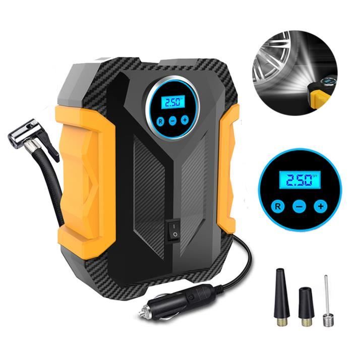 Pompe à Air Portable SmartSafe TSI23 - 150 PSI - Batterie 7.4V - Gonfleur Pneus Numérique Noir - Neuf