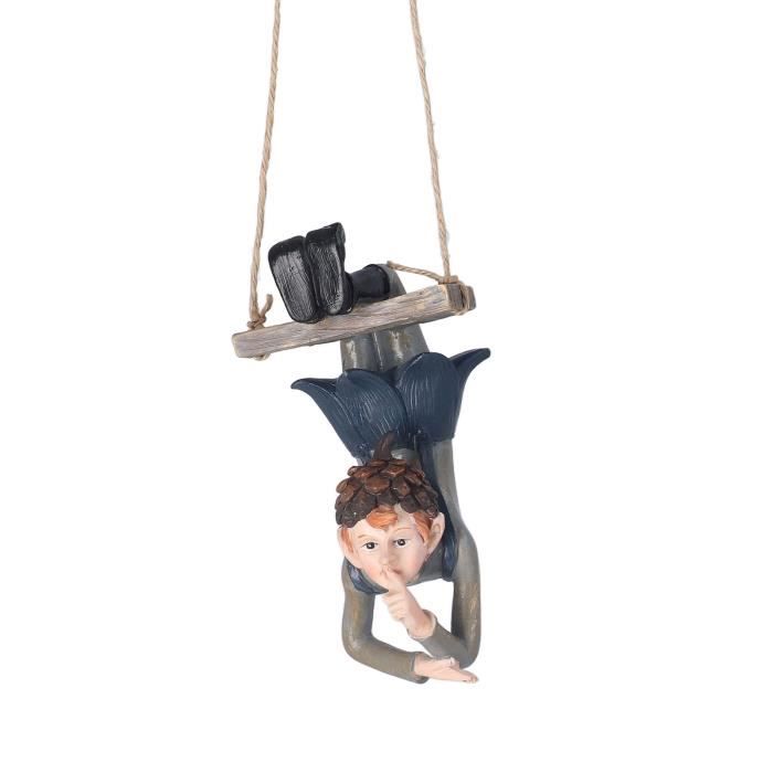 Balançoire Pour Elfe Farceur - Accessoire Décoration De Noël Pour Lutin Espiègle