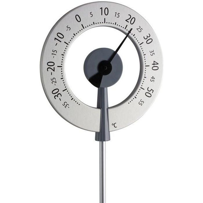Thermometre de jardin design LOLLIPOP