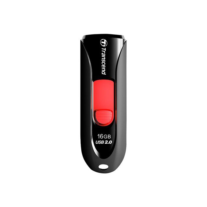 Clé USB TRANSCEND JETFLASH 590 - 16 Go - Noir - USB 2.0