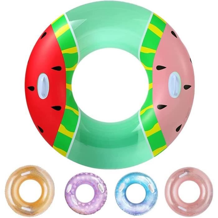 Bouée Gonflable Rayée Pour Adulte – Parfaite Pour La Plage, La Piscine Ou Les Sports Nautiques Cet été