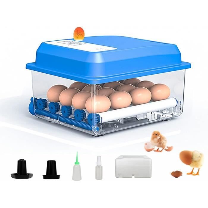 Couveuse Automatique 120 œufs – Retournement Auto, Contrôle Température/humidité, 5 Modes (poule, Canard, Etc.), Double Alimentation 110V/12V - 2