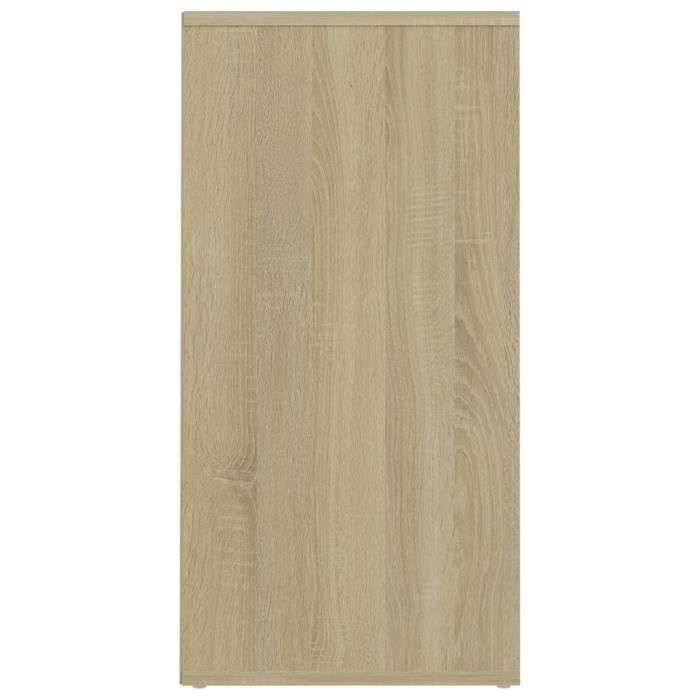 Armoire à chaussures - VINGVO - SWT(808987) - 5 étagères - Chêne Sonoma - Porte(s)
