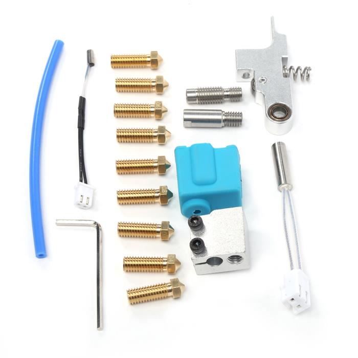 Kit Hotend MK8 - Samfox - Extrudeuse avec bloc chauffant en aluminium - Buse de 1,75 Kit Hotend MK8 - Samfox - Extrudeuse avec bloc chauffant en aluminium - Buse de 1,75