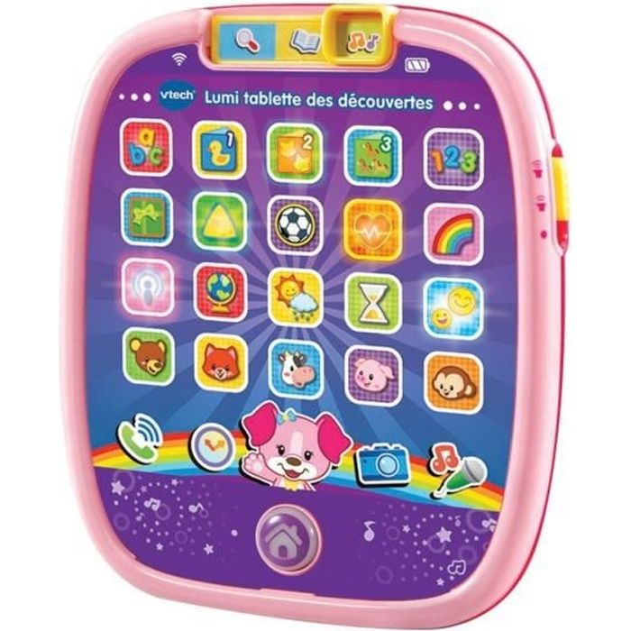 VTECH BABY - Lumi Tablette des Découvertes - Tablette Enfant Rose -  Cdiscount Jeux - Jouets