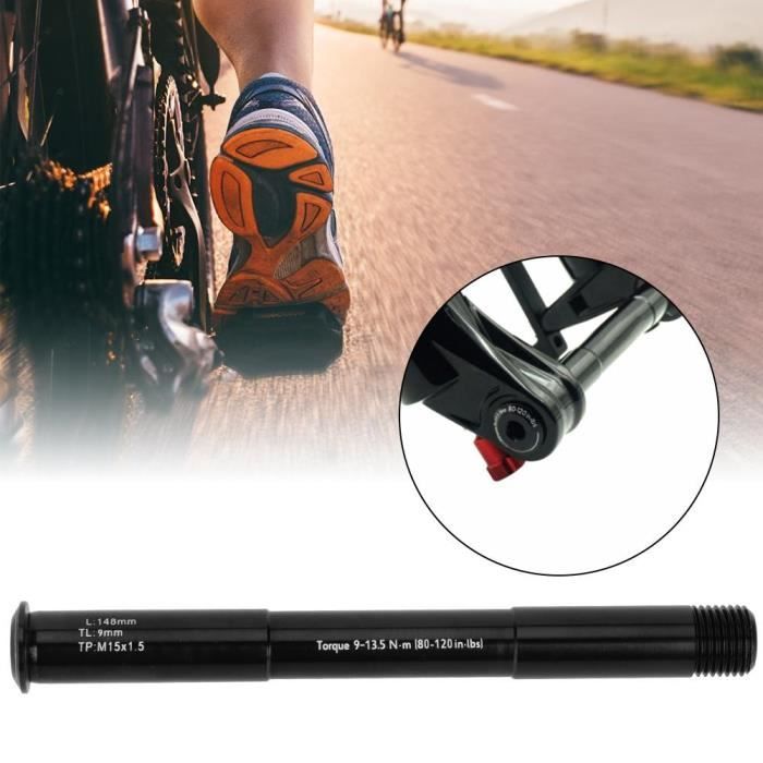 Protection Cadre Vélo Fourche Avant - Support Chaîne - Carbone Noir - Neuf
