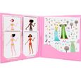 Djeco - Stickers repositionnables poupées à habiller - Pour filles de 6 ans et plus-1