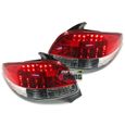 FEUX ARRIERES LED TUNING pour Peugeot 206 (03704)-1