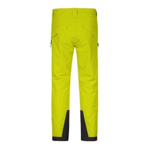 Pantalon De Ski Crane Garçon 9-10 Ans – Jaune, 100% Polyester, Bavoirs, Taille élastique