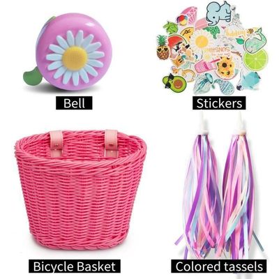 Panier Vélo Enfant RMS Hanger, Rose - Bagagerie Vélo Sur La Bécanerie