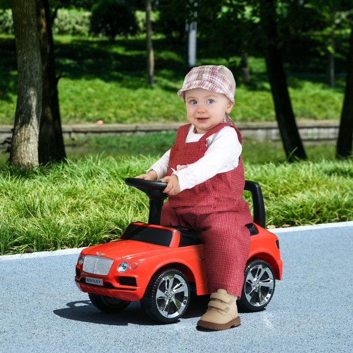 Porteur trotteur enfants AIYAPLAY voiture licence Bentley