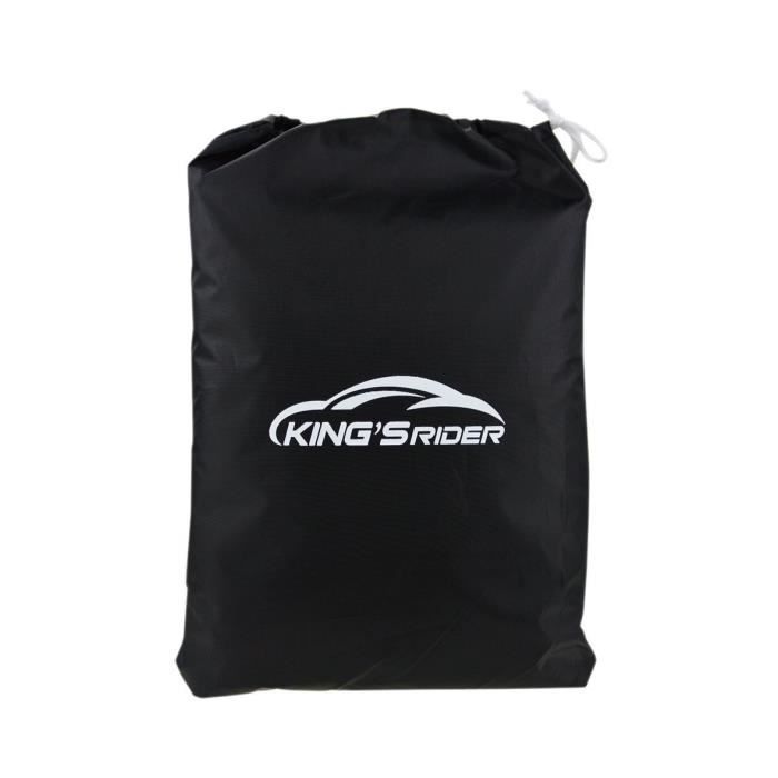 Housse De Vélo Imperméable Universelle – Anti-UV, Anti-rayures, Pliable, Argent/noir, Toutes Saisons