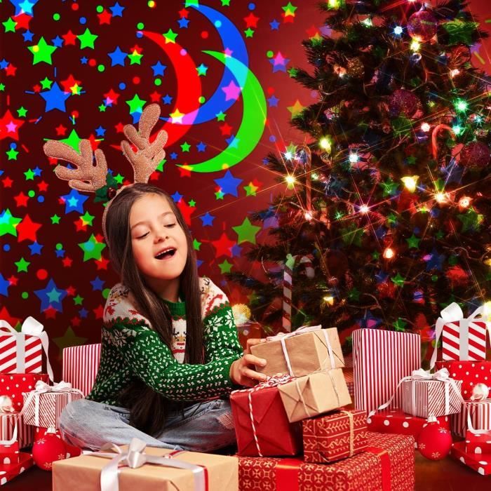 TD® Led Veilleuse Enfant Etoile Projection Colorée Rotation Lampe Projecteur  Lumiere Plafond, Cadeau pour Bébé Anniversaire Noël - - Cdiscount  Puériculture & Eveil bébé