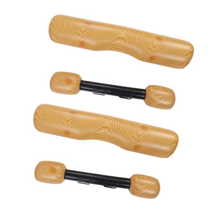 Combat De Radeaux De BûChe, 2 Pcs Ensemble BouéE Gonflable Adulte, PVC Bouee, Jeux Piscine Enfants Adultes Piscine Partie Jeux De