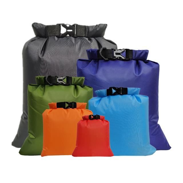 Sports bag Leaf camouflage 6pcs Sac dos sec tanche de 1 5 8l