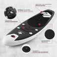 FitEngine Stand Up Paddle Board kit Complet | Allrounder Trip Sup avec Support pour caméra d'action, Sac Sec Gonflable, Housse[74]-2