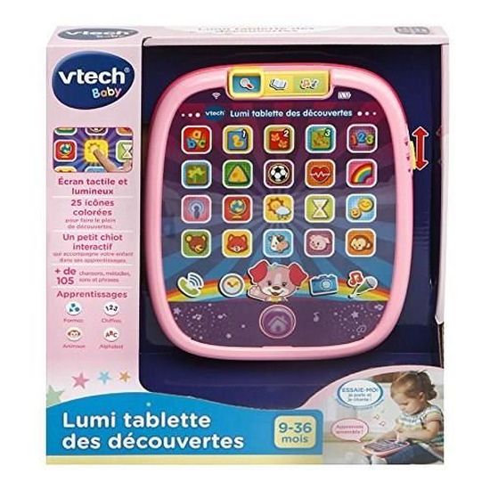 VTECH BABY - Tablette Sensorielle des Baby Loulous - Cdiscount Jeux - Jouets